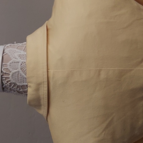 DIALOGUE Yellow Lined Button Down Long Sleeve Blazer Jacket - Picture 7 of 11